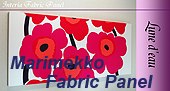 マリメッコ(marimekko)-ファブリックパネル2